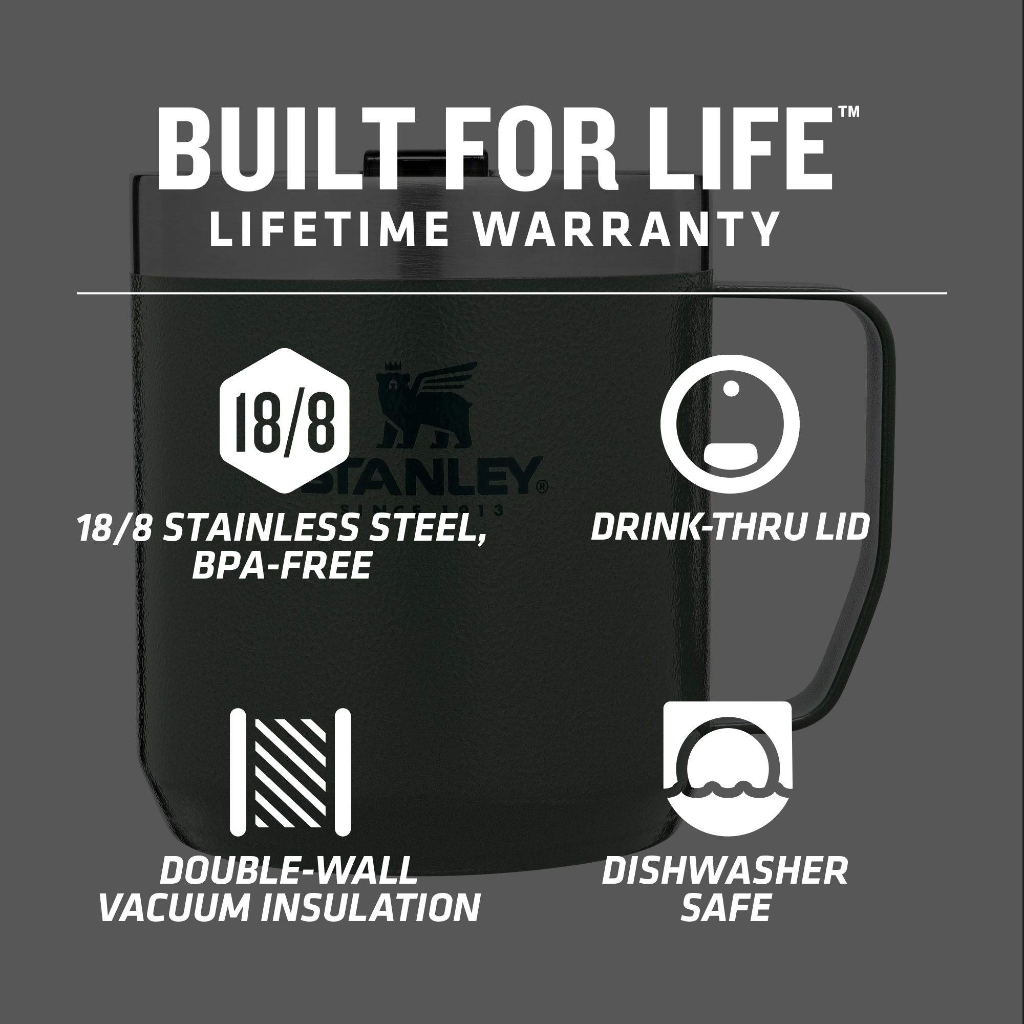 Stanley Legendary Camp Mug 12 oz 1