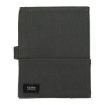 Terra Thread Fairtrade Notebook - Charcoal Gray Back View Terra Thread Fairtrade Notebook - Charcoal Gray Back View