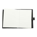 Terra Thread Fairtrade Notebook - Charcoal Gray Open View Terra Thread Fairtrade Notebook - Charcoal Gray Open View