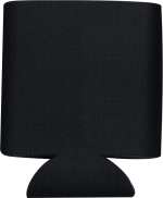 12oz Collapsible Can Insulator - SM-6890BKFront 12oz Collapsible Can Insulator - SM-6890BKFront