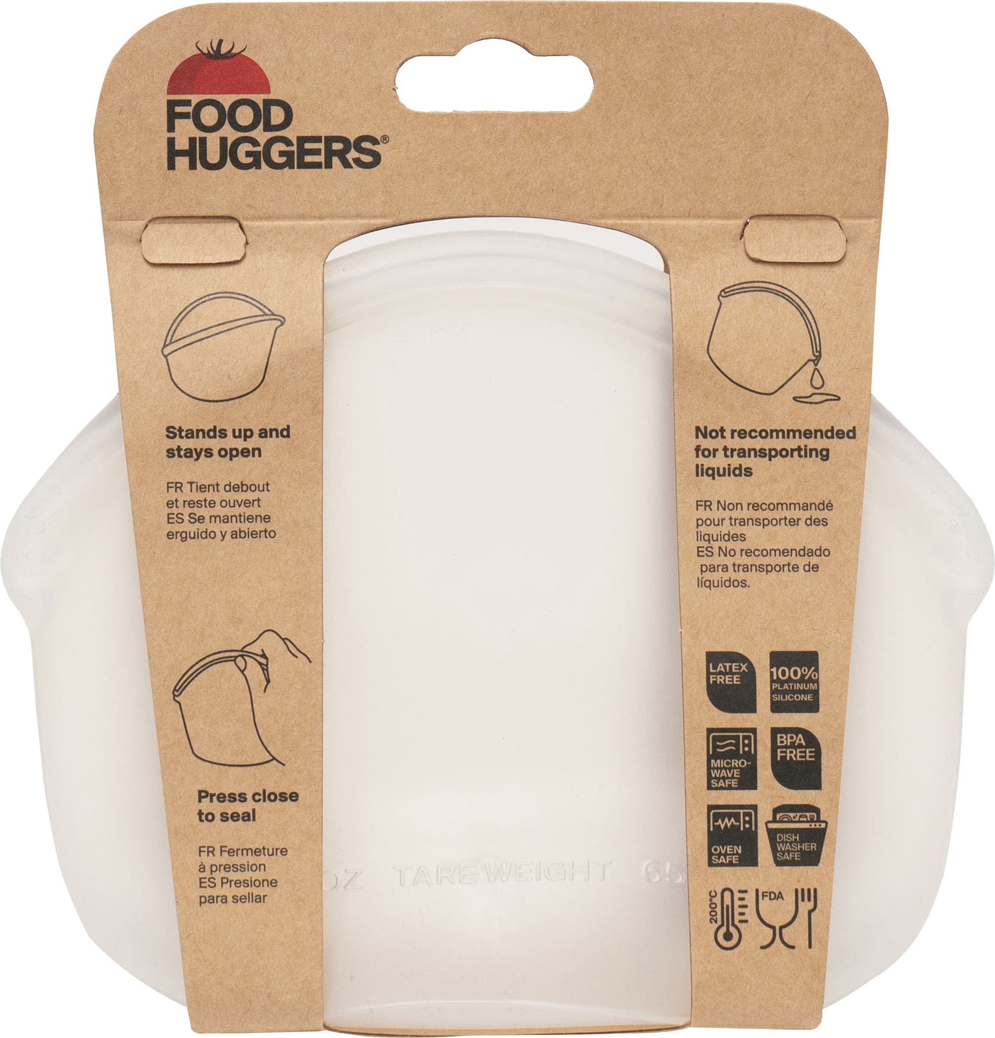 Food Huggers Reusable Silicone Hugger Bag® 13oz 1