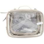 Wellable Clear Travel Case - 7901-33GYBack Wellable Clear Travel Case - 7901-33GYBack