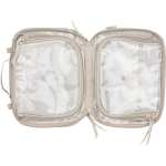 Wellable Clear Travel Case - 7901-33GYAngle-Right Wellable Clear Travel Case - 7901-33GYAngle-Right