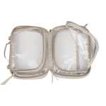 Wellable Clear Travel Case - 7901-33GYAngle-Right Wellable Clear Travel Case - 7901-33GYAngle-Right