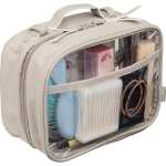 Wellable Clear Travel Case - 7901-33GYAngle-Right Wellable Clear Travel Case - 7901-33GYAngle-Right