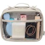 Wellable Clear Travel Case - 7901-33GYAngle-Right Wellable Clear Travel Case - 7901-33GYAngle-Right
