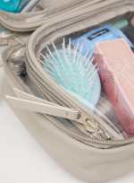 Wellable Clear Travel Case - 7901-33GYAngle-Right Wellable Clear Travel Case - 7901-33GYAngle-Right