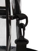 Clear Crossbody Tote - SM-5456BKFront Clear Crossbody Tote - SM-5456BKFront