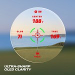 Blue Tees Captain Pro Rangefinder - 2853-01BKFront Blue Tees Captain Pro Rangefinder - 2853-01BKFront