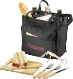 Modesto Picnic Carrier Set - 1450-07BKAngle-Left Modesto Picnic Carrier Set - 1450-07BKAngle-Left