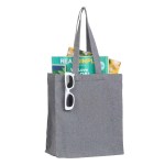 Eco-Friendly Recycled Cotton Grocery Tote Bag 7oz - 7901-07MTFront Eco-Friendly Recycled Cotton Grocery Tote Bag 7oz - 7901-07MTFront
