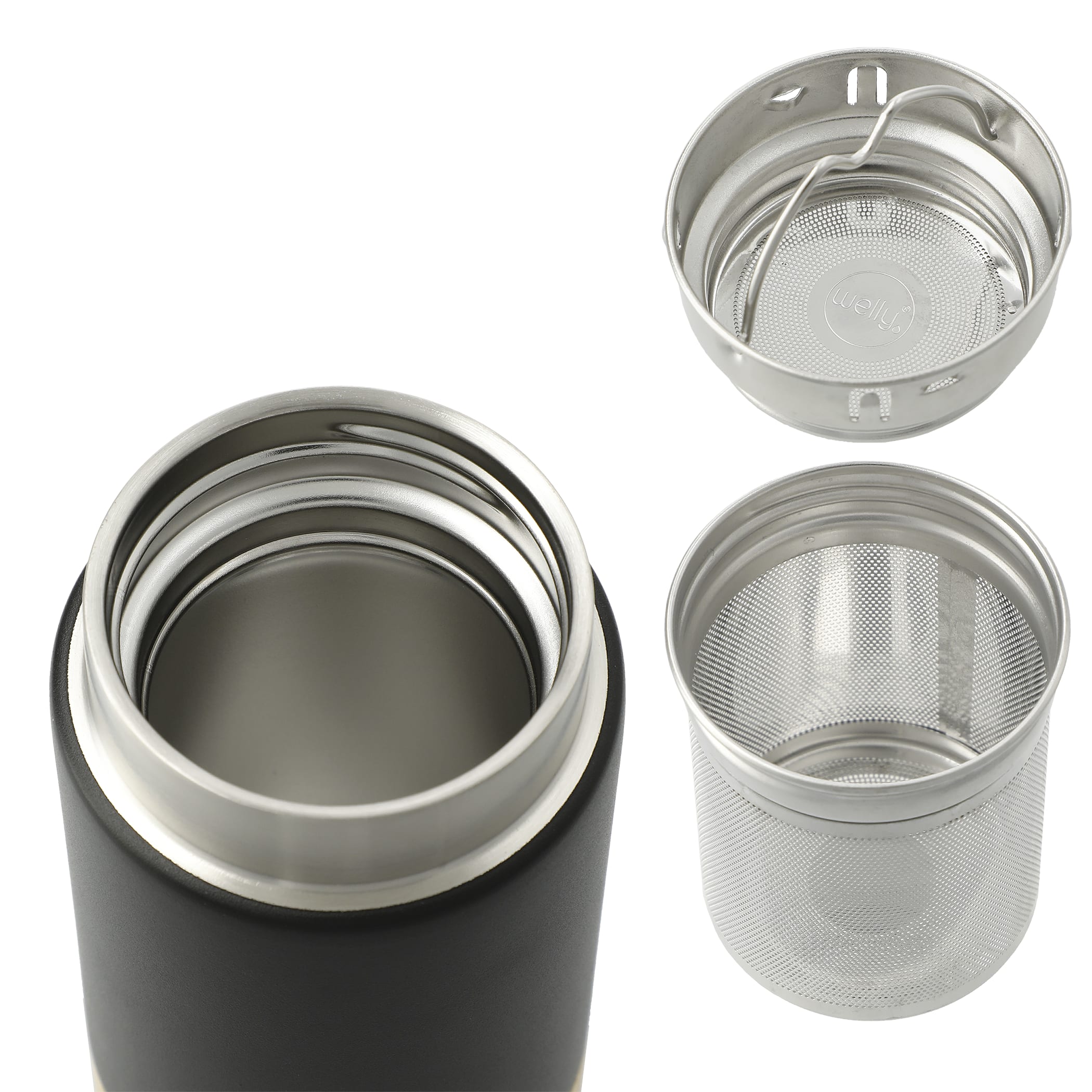 Welly® Traveler Copper Vacuum Tumbler 12oz 1