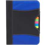 Flare Organization Jr. Padfolio with FSC® Mix Paper - SM-3537BLFront Flare Organization Jr. Padfolio with FSC® Mix Paper - SM-3537BLFront