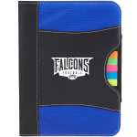 Flare Organization Jr. Padfolio with FSC® Mix Paper - SM-3537BLFront Flare Organization Jr. Padfolio with FSC® Mix Paper - SM-3537BLFront