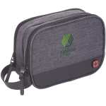 Wenger rPET Dual Compartment Dopp Kit - 9550-73CAAngle-Right Wenger rPET Dual Compartment Dopp Kit - 9550-73CAAngle-Right