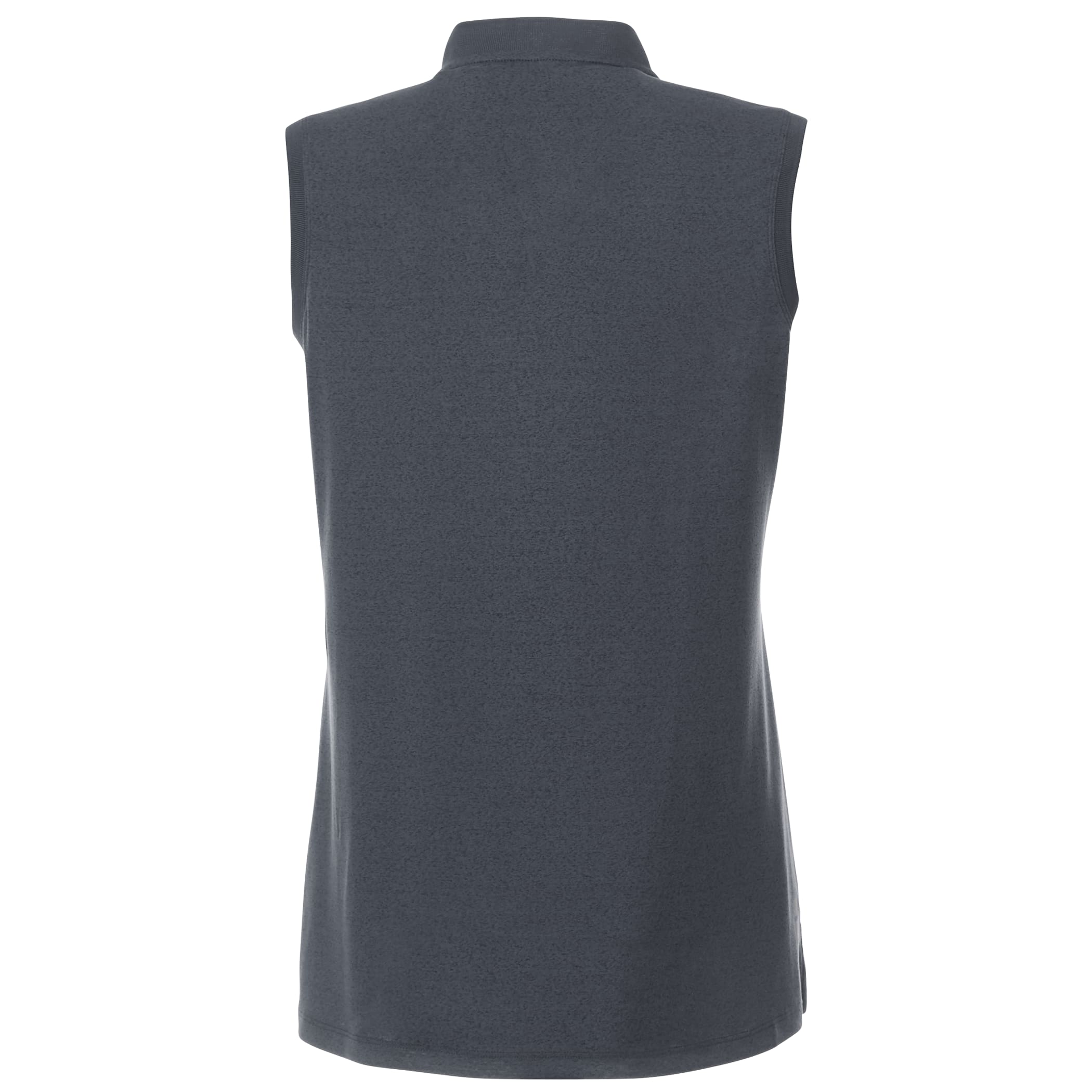 Women's KINPORT Sleeveless Zip Up Stand Collar Performance Polo 1