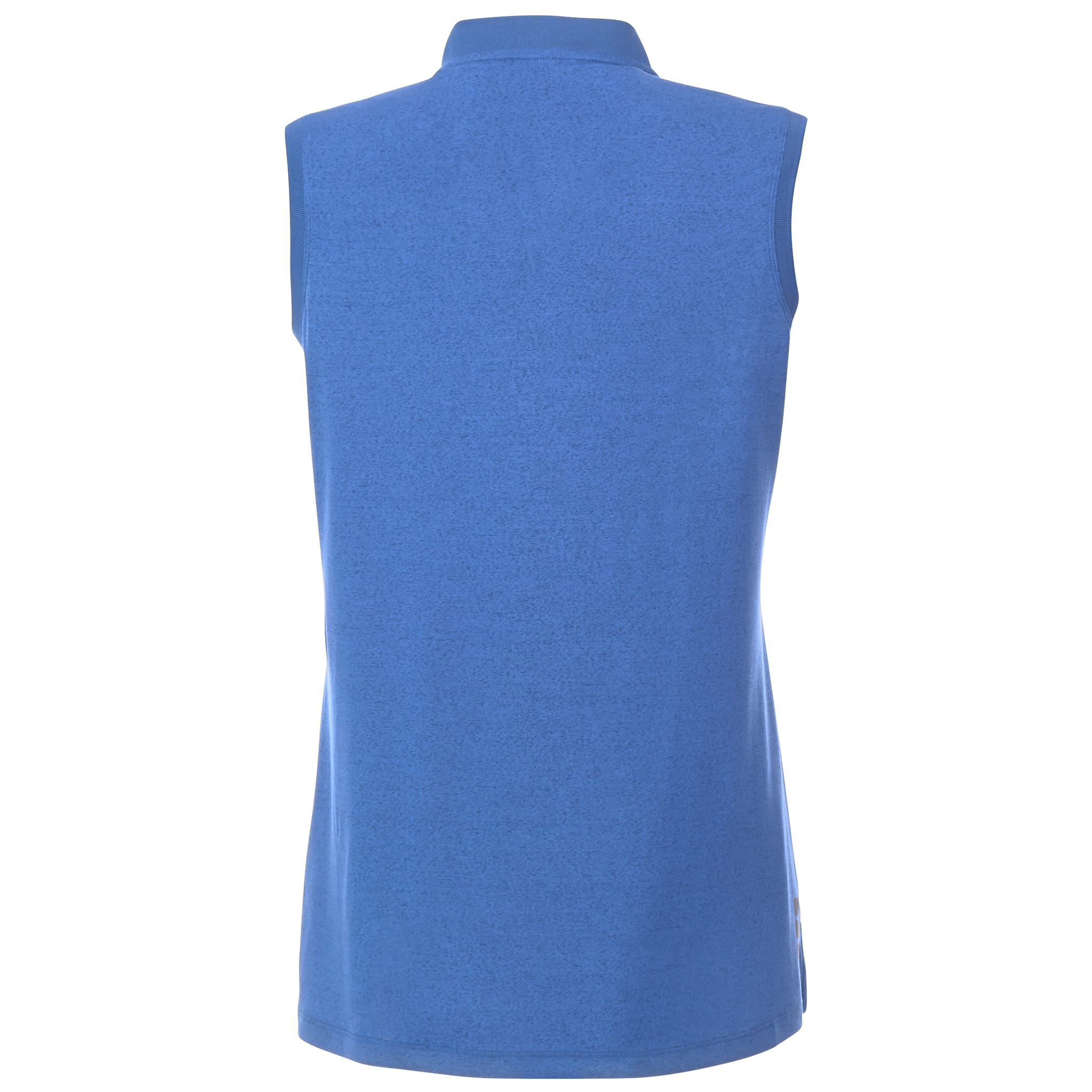 Women's KINPORT Sleeveless Zip Up Stand Collar Performance Polo 1