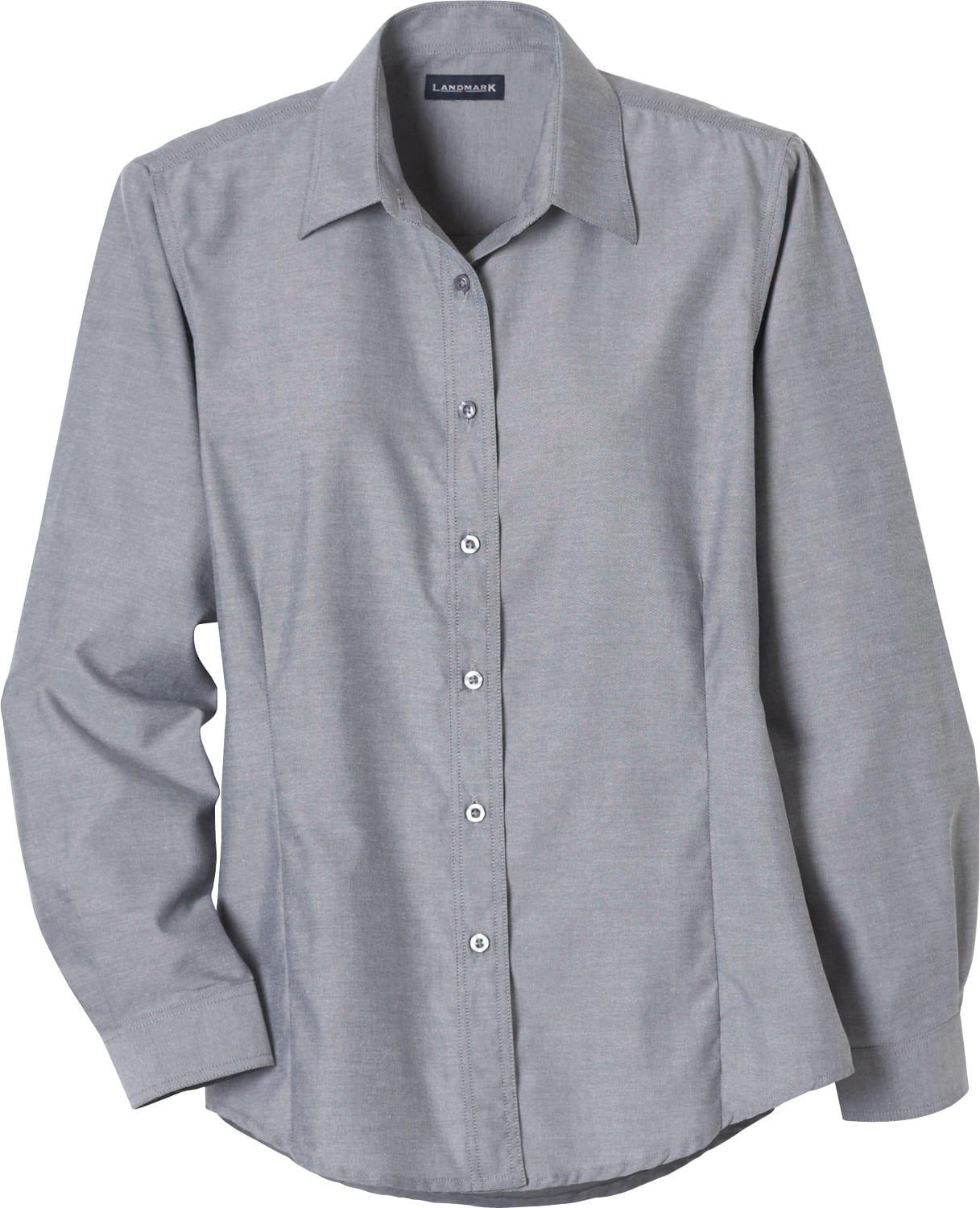 Women's TULARE Oxford Long Sleeve Button Up Shirt 1
