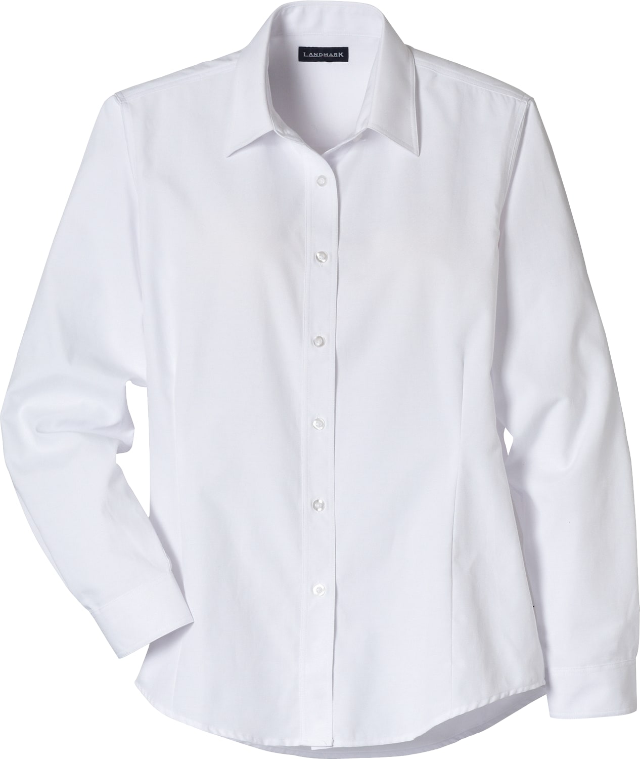 Women's TULARE Oxford Long Sleeve Button Up Shirt 1