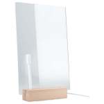 Note Brite Light-Up Acrylic Dry Erase Board - SM-2948CLAngle-Left Note Brite Light-Up Acrylic Dry Erase Board - SM-2948CLAngle-Left