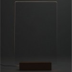 Note Brite Light-Up Acrylic Dry Erase Board - SM-2948CLFront Note Brite Light-Up Acrylic Dry Erase Board - SM-2948CLFront