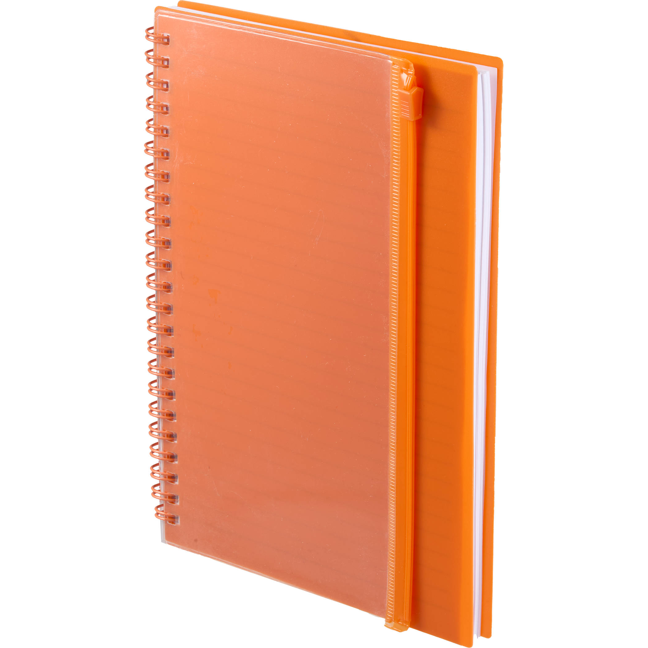 5.5'' x 8.5'' Spiral Notebook with Clear Pocket 1