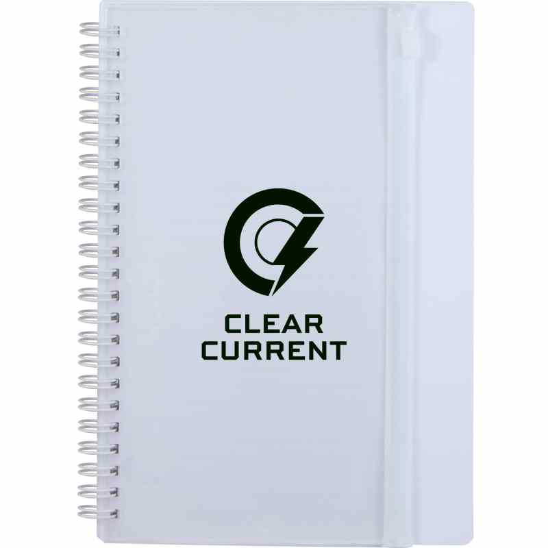 5.5%27%27 x 8.5%27%27 Spiral Notebook with Clear Pocket 1 5.5%27%27 x 8.5%27%27 Spiral Notebook with Clear Pocket 1