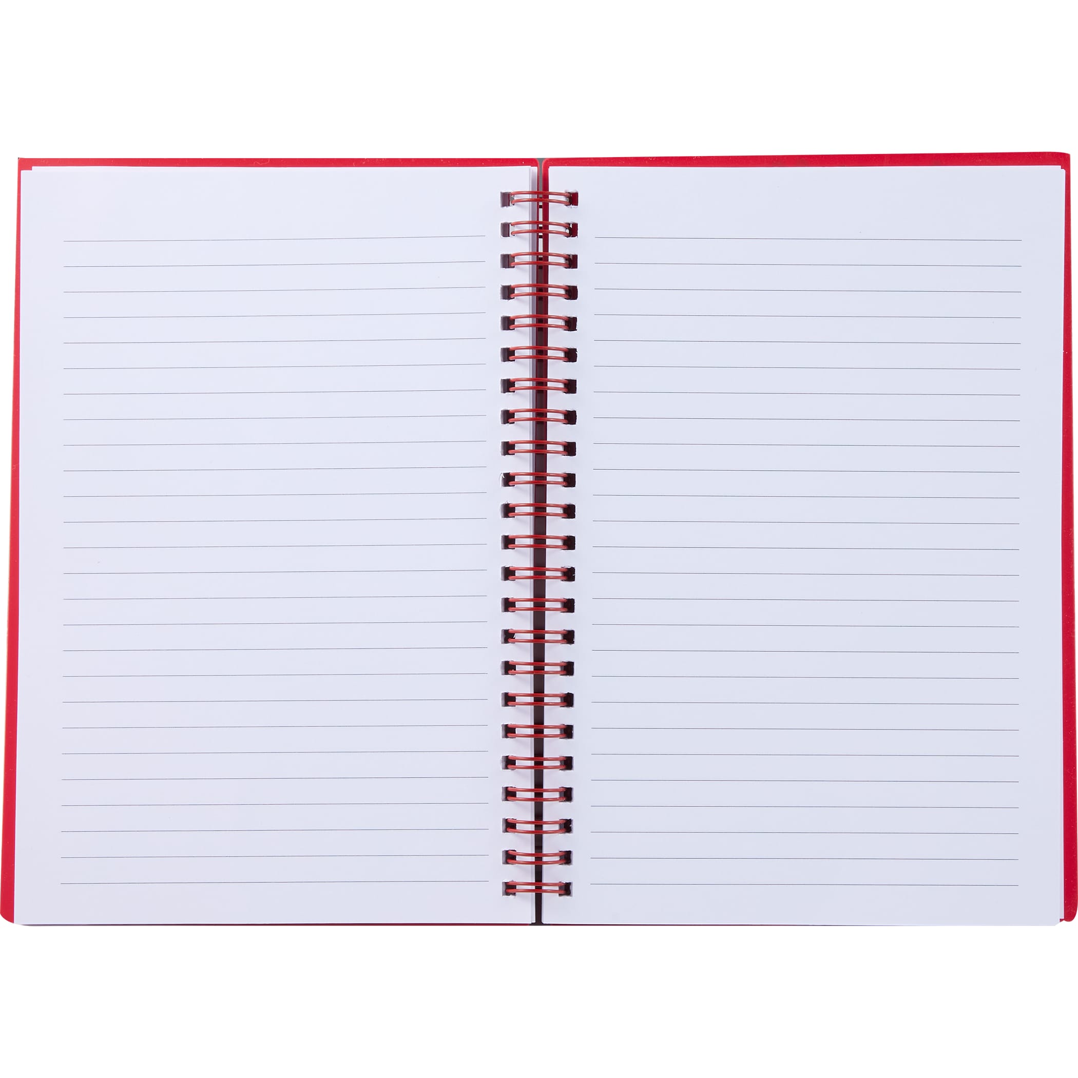 5.5'' x 8.5'' Spiral Notebook with Clear Pocket 1