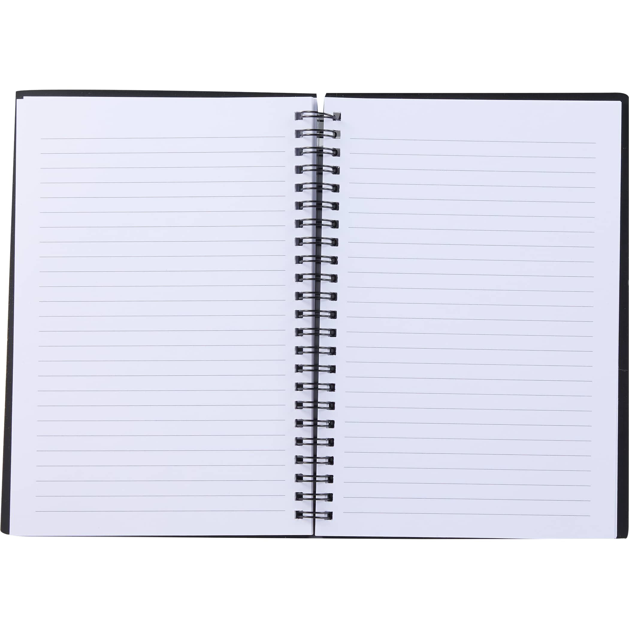 5.5'' x 8.5'' Spiral Notebook with Clear Pocket 1