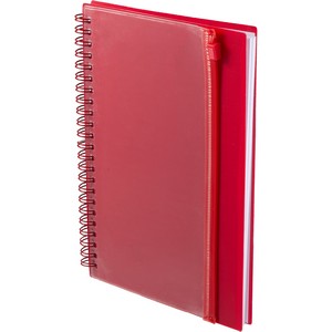 5.5'' x 8.5'' Spiral Notebook with Clear Pocket 1