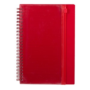 5.5'' x 8.5'' Spiral Notebook with Clear Pocket 1