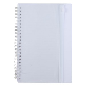 5.5'' x 8.5'' Spiral Notebook with Clear Pocket 1
