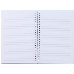 5.5'' x 8.5'' Spiral Notebook with Clear Pocket 1
