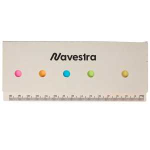 Recycled Milk Carton Sticky Notes & Ruler Pad 1 Recycled Milk Carton Sticky Notes & Ruler Pad 1