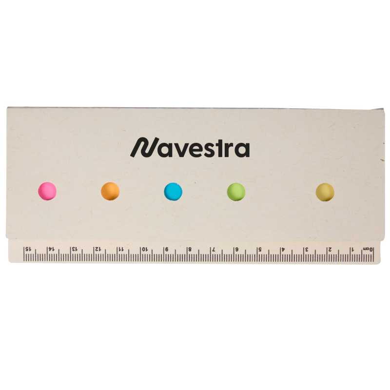 Recycled Milk Carton Sticky Notes & Ruler Pad 1 Recycled Milk Carton Sticky Notes & Ruler Pad 1