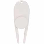 Divot Tool with Ball Marker - 1401-45WHAngle-Left Divot Tool with Ball Marker - 1401-45WHAngle-Left