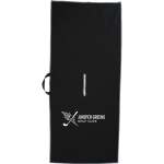 17'' x 40'' Recycled Slip-Over Player Towel - 1401-42BKFront 17'' x 40'' Recycled Slip-Over Player Towel - 1401-42BKFront