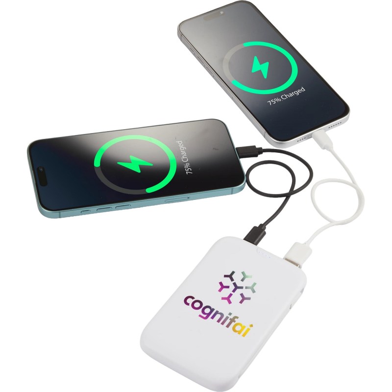 UL Listed 5000 20W Power Bank with Integrated Cabl 1 UL Listed 5000 20W Power Bank with Integrated Cabl 1