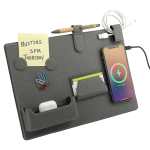 MagClick™ Fast Wireless Charging Desk Organizer - 7143-34GYAngle-Right MagClick™ Fast Wireless Charging Desk Organizer - 7143-34GYAngle-Right