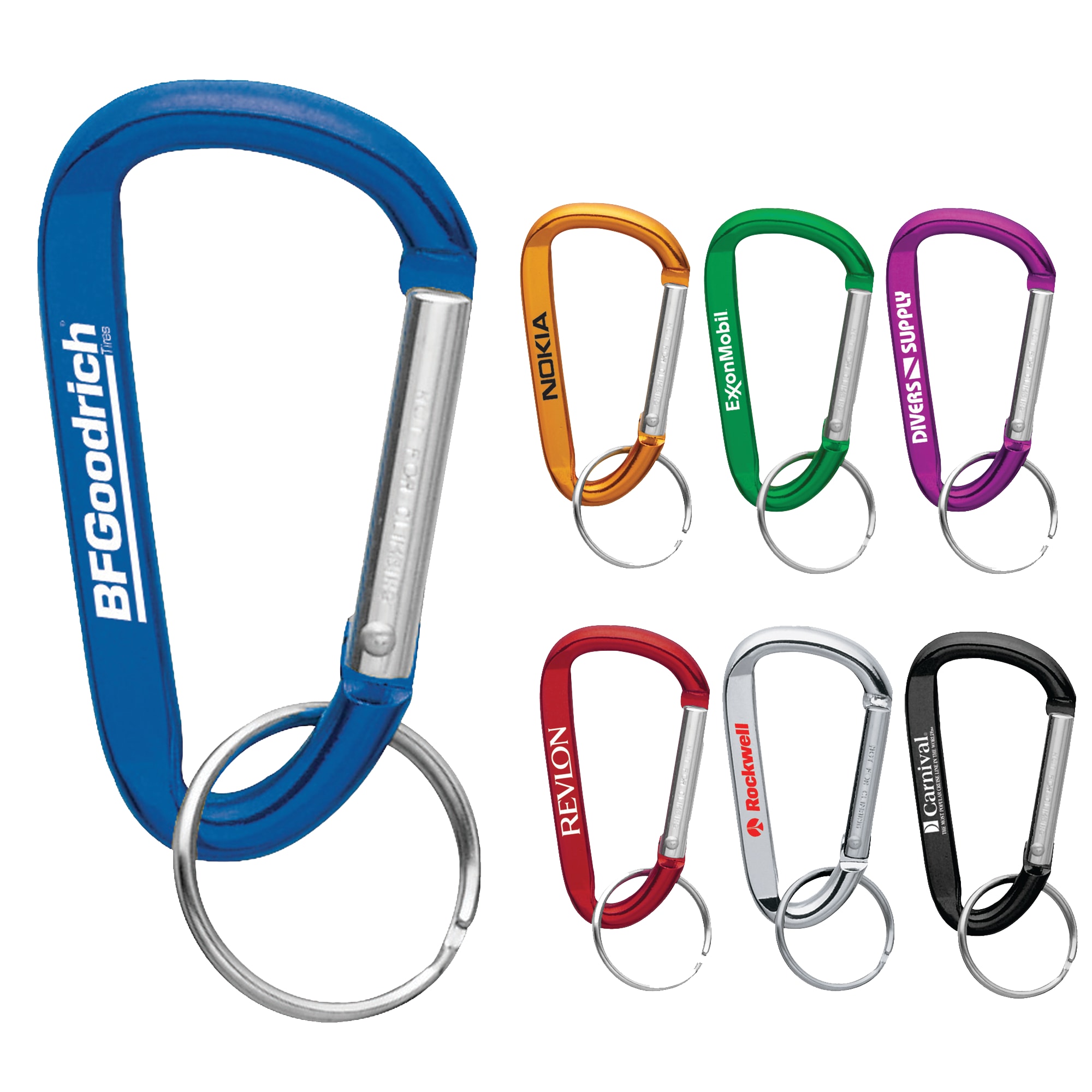 Small Carabiner Key Ring 1