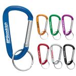 Small Carabiner Key Ring - SM-2348BLFront Small Carabiner Key Ring - SM-2348BLFront