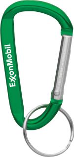 Small Carabiner Key Ring - SM-2348GRFront Small Carabiner Key Ring - SM-2348GRFront
