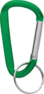 Small Carabiner Key Ring - SM-2348GRFront Small Carabiner Key Ring - SM-2348GRFront