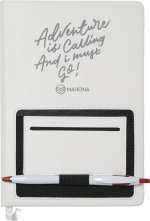 6'' x 8'' FSC® Mix Moda Notebook - SM-3500WHFront 6'' x 8'' FSC® Mix Moda Notebook - SM-3500WHFront