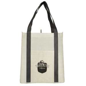 Neptune Recycled Non-Woven Grocery Tote 1 Neptune Recycled Non-Woven Grocery Tote 1