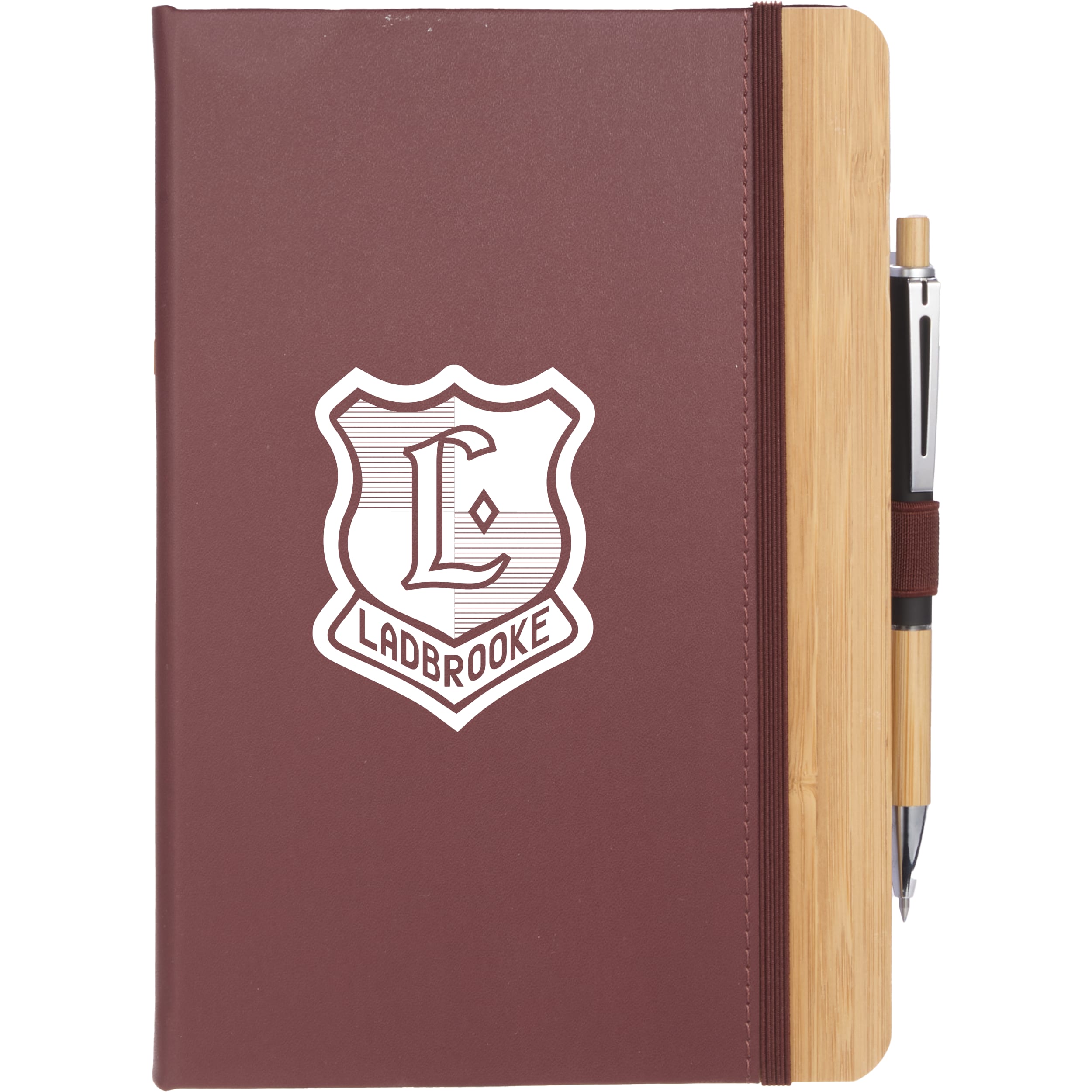 5.5'' x 8.5'' FSC® Recycled Kia Bamboo Journal 1