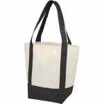 Mini Non Woven LighthouseTote - SM-5231BKAngle-Left Mini Non Woven LighthouseTote - SM-5231BKAngle-Left