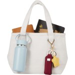 Mini Recycled Cotton Souvenirs Tote - 7901-85NTFront Mini Recycled Cotton Souvenirs Tote - 7901-85NTFront
