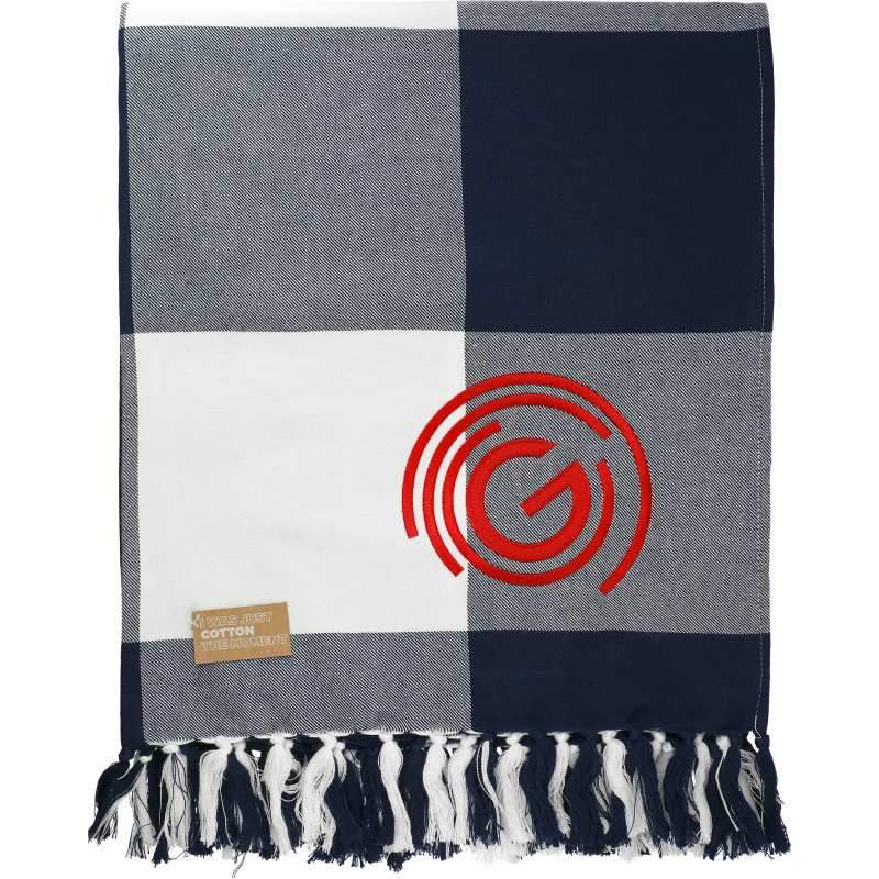 Field & Co.r 100% Organic Cotton Check Throw Blanket 1 Field & Co.r 100% Organic Cotton Check Throw Blanket 1