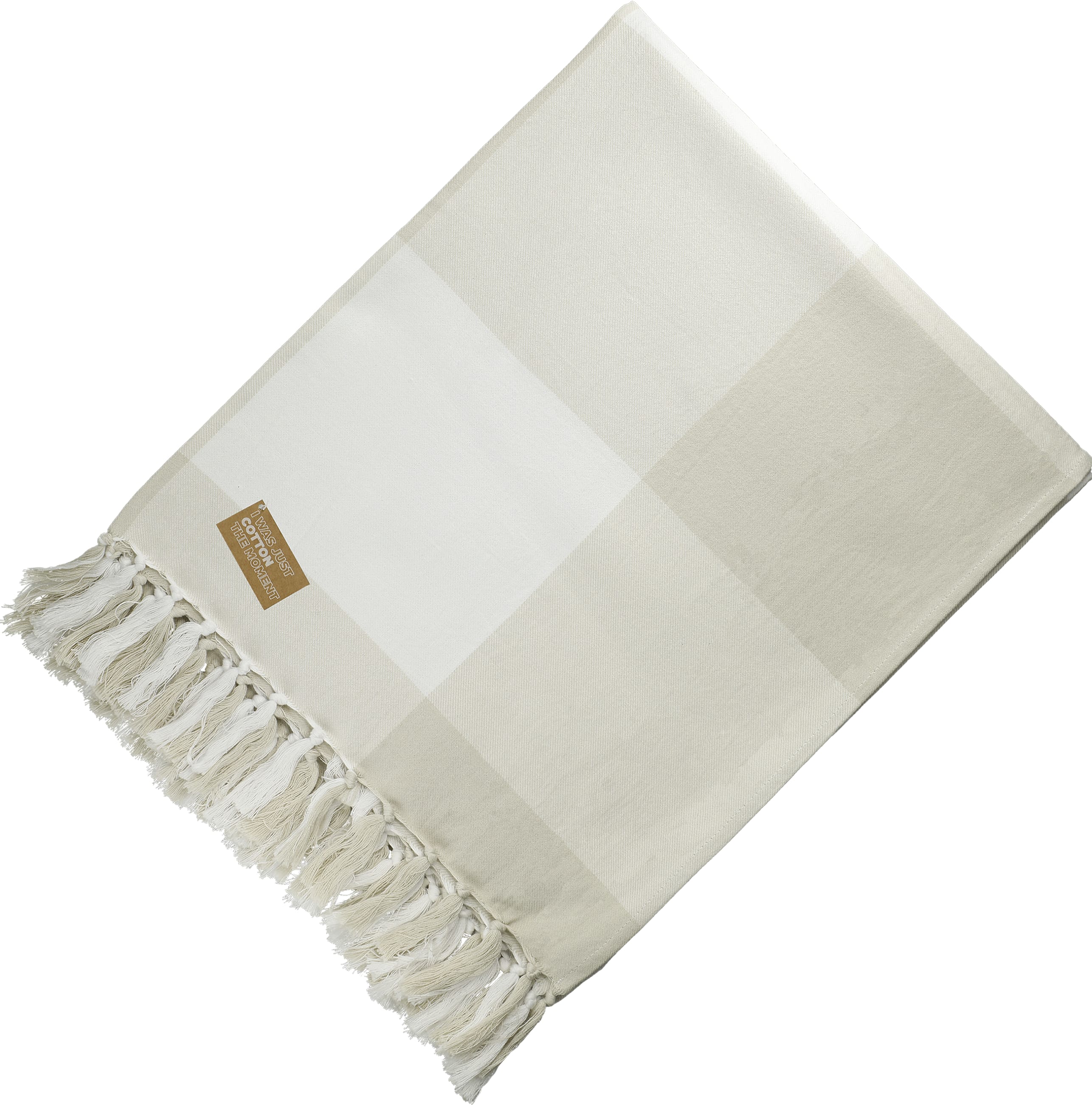 Field & Co.® 100% Organic Cotton Check Throw Blanket 1